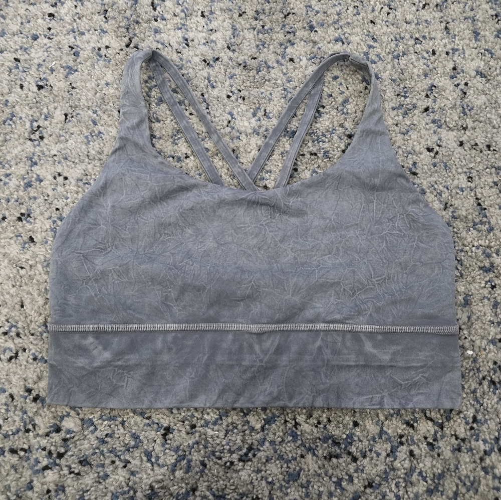 Lululemon Athletica Gray Sports Bra Size 8